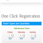 Ticket Type Selection
