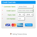 Enter Credit Card Info